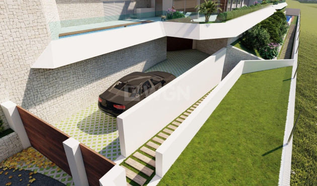 Nowy budynek - Villa - Calpe - Mascarat