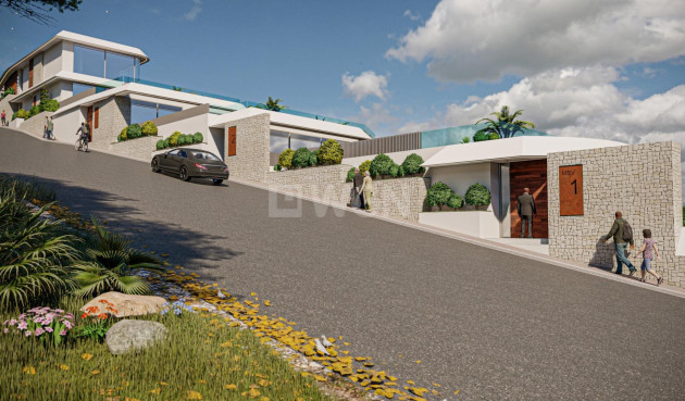 Nowy budynek - Daszek - Calpe - Mascarat