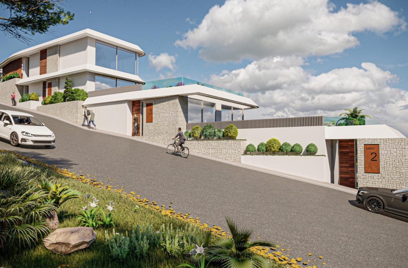 Nowy budynek - Daszek - Calpe - Mascarat