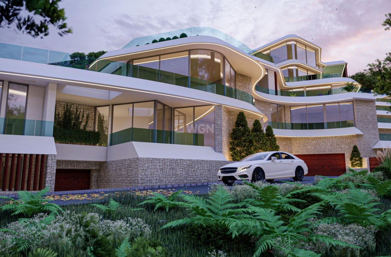 Nowy budynek - Daszek - Calpe - Mascarat