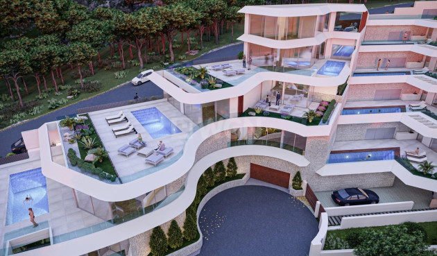 Nowy budynek - Daszek - Calpe - Mascarat