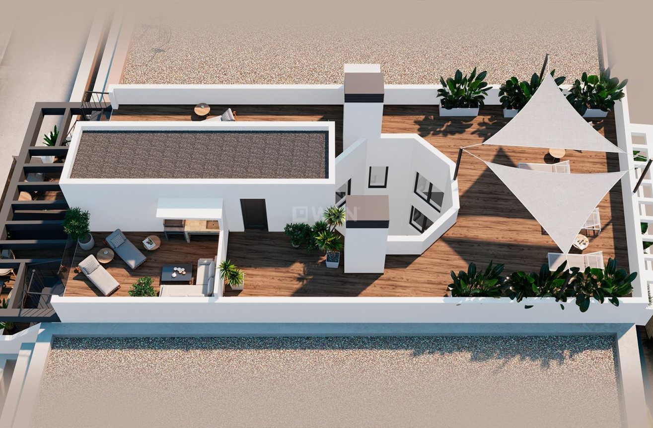 Nowy budynek - Daszek - Torrevieja - Playa de El Cura