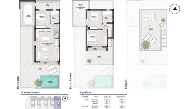 Nowy budynek - Villa - San Pedro del Pinatar - Polideportivo