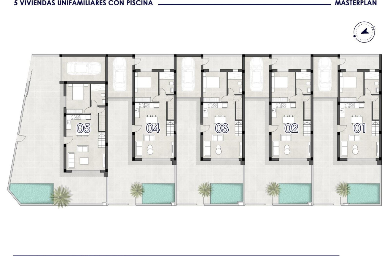 Nowy budynek - Villa - San Pedro del Pinatar - Polideportivo