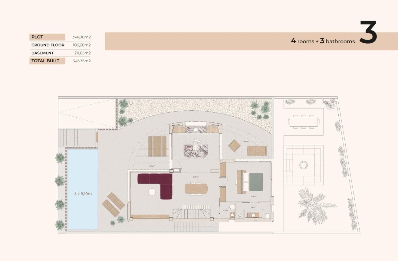 Nowy budynek - Villa - Algorfa - La Finca Golf