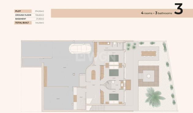 Nowy budynek - Villa - Algorfa - La Finca Golf