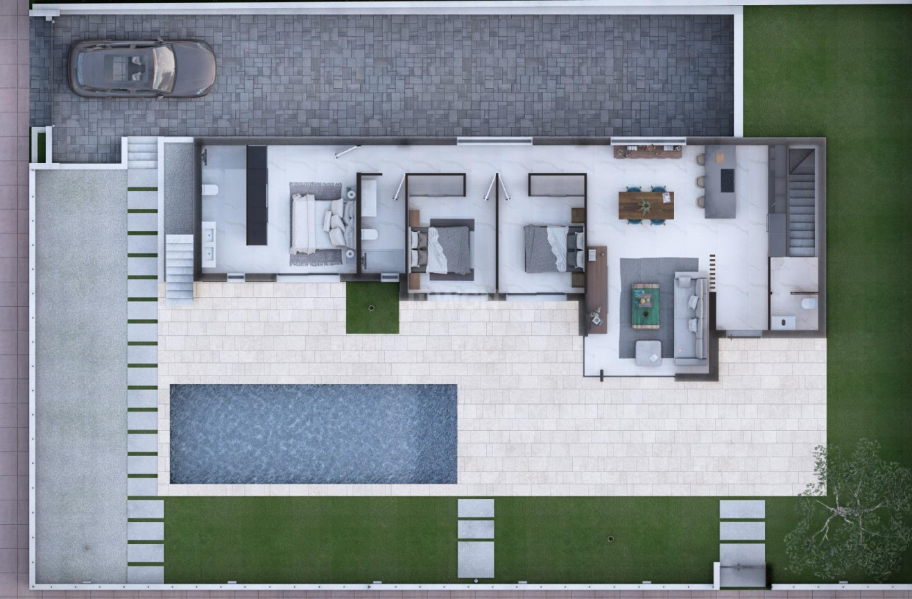 Nowy budynek - Villa - Ciudad Quesada - Dona Pepa