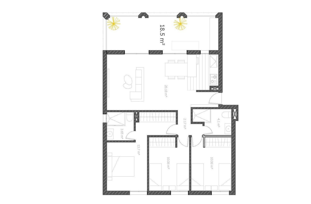 Nowy budynek - Mieszkanie w bloku - Villajoyosa - Cala Mallaeta