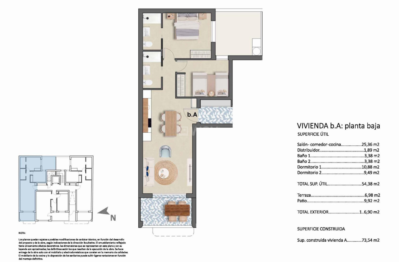 Nowy budynek - Mieszkanie w bloku - Pilar de la Horadada - Torre De La Horadada