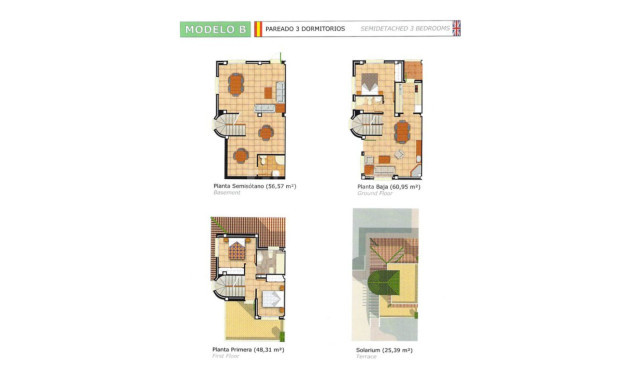 Resale - Townhouse - Ciudad Quesada - Costa Blanca