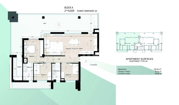 Nowy budynek - Mieszkanie w bloku - Los Alcázares - Los Narejos