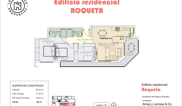Odsprzedaż - Mieszkanie w bloku - Guardamar del Segura - Costa Blanca