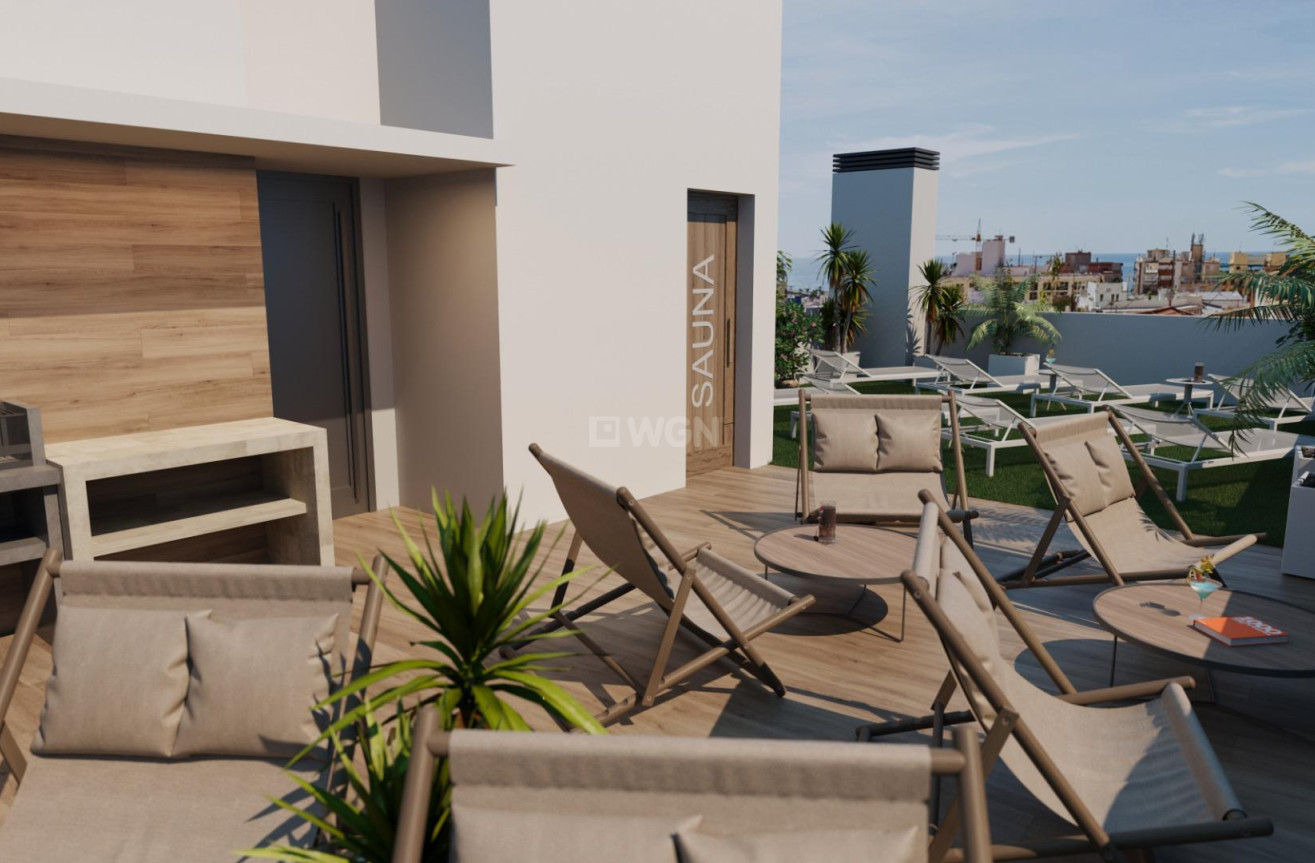 Nowy budynek - Mieszkanie w bloku - Torrevieja - Centro