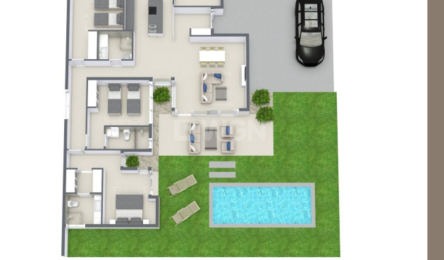 Obra nueva - Villa - Banos y Mendigo - Altaona Golf