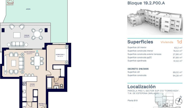 Nowy budynek - Mieszkanie w bloku - Estepona - Parque Selwo