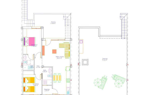 Nowy budynek - Bungalow - San Javier - pueblo