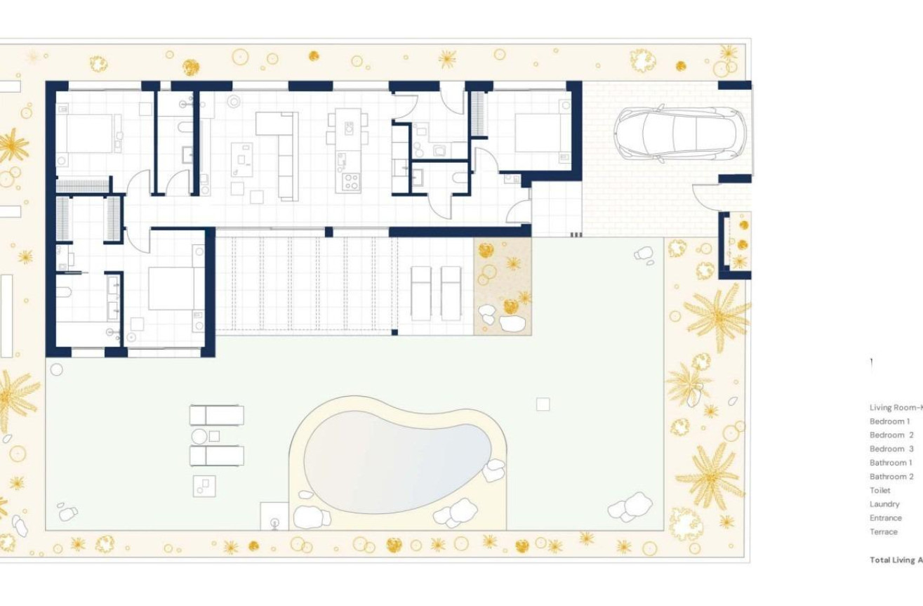 Nowy budynek - Villa - Banos y Mendigo - Altaona Golf