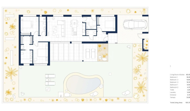 Nowy budynek - Villa - Banos y Mendigo - Altaona Golf