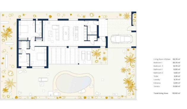 Nowy budynek - Villa - Banos y Mendigo - Altaona Golf