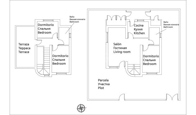 Odsprzedaż - Kamienica - Torrevieja - Los Balcones - Los Altos del Edén