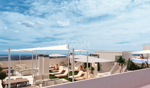 Nowy budynek - Daszek - San Miguel de Salinas - Pueblo