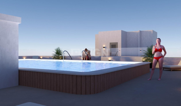 Nowy budynek - Daszek - San Miguel de Salinas - Pueblo