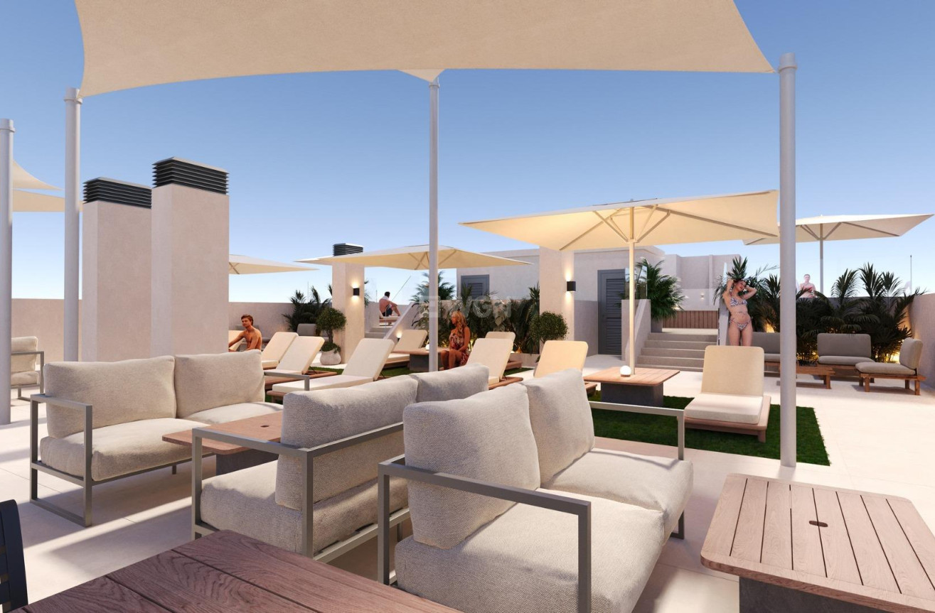 Nowy budynek - Daszek - San Miguel de Salinas - Pueblo