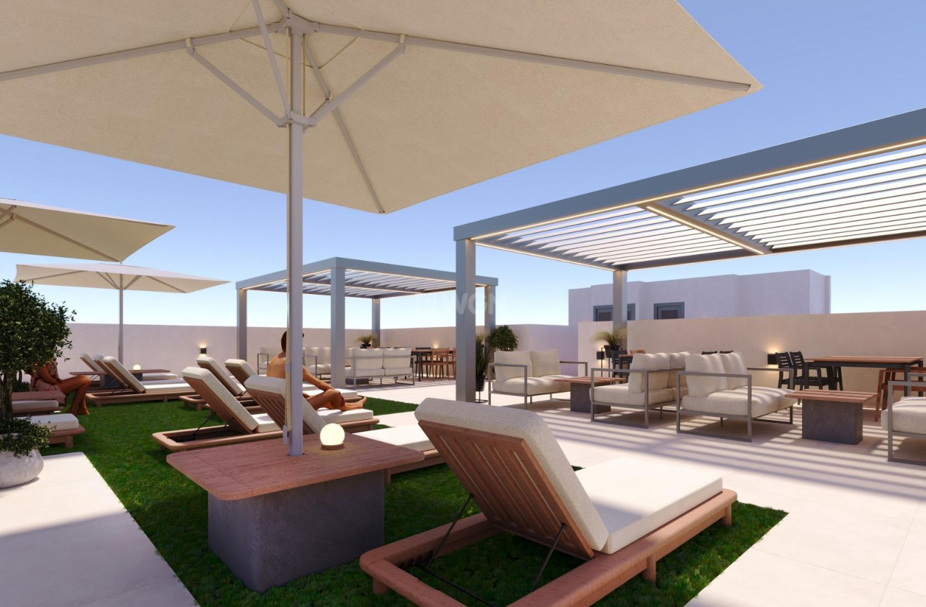 Nowy budynek - Daszek - San Miguel de Salinas - Pueblo