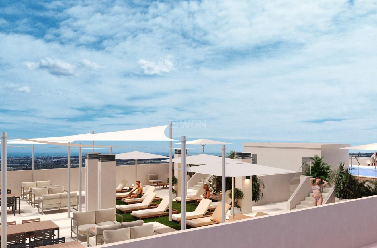 Nowy budynek - Daszek - San Miguel de Salinas - Pueblo