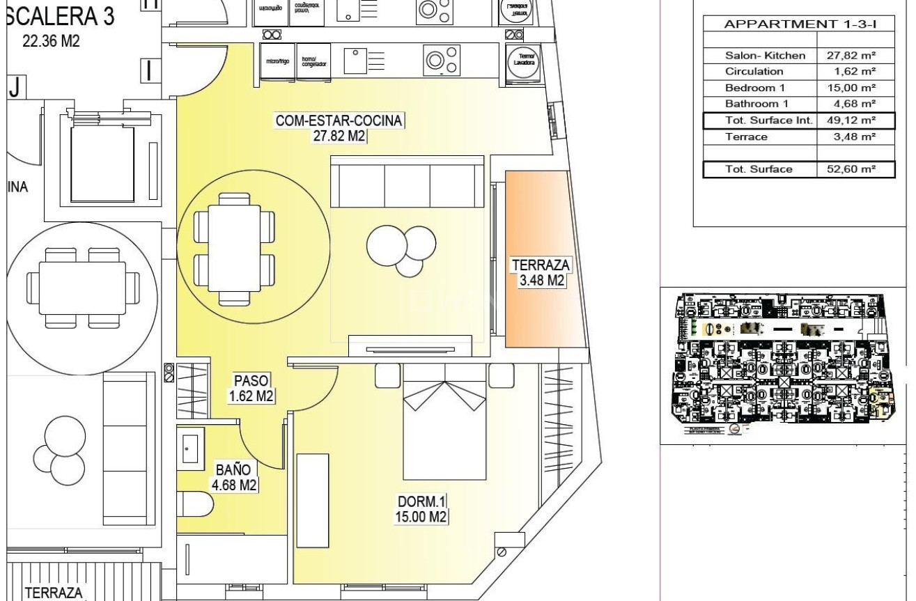 Nowy budynek - Mieszkanie w bloku - San Miguel de Salinas - Pueblo
