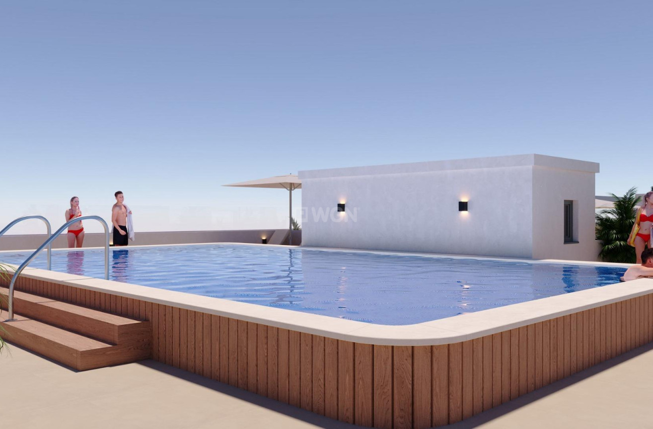 Nowy budynek - Mieszkanie w bloku - San Miguel de Salinas - Pueblo