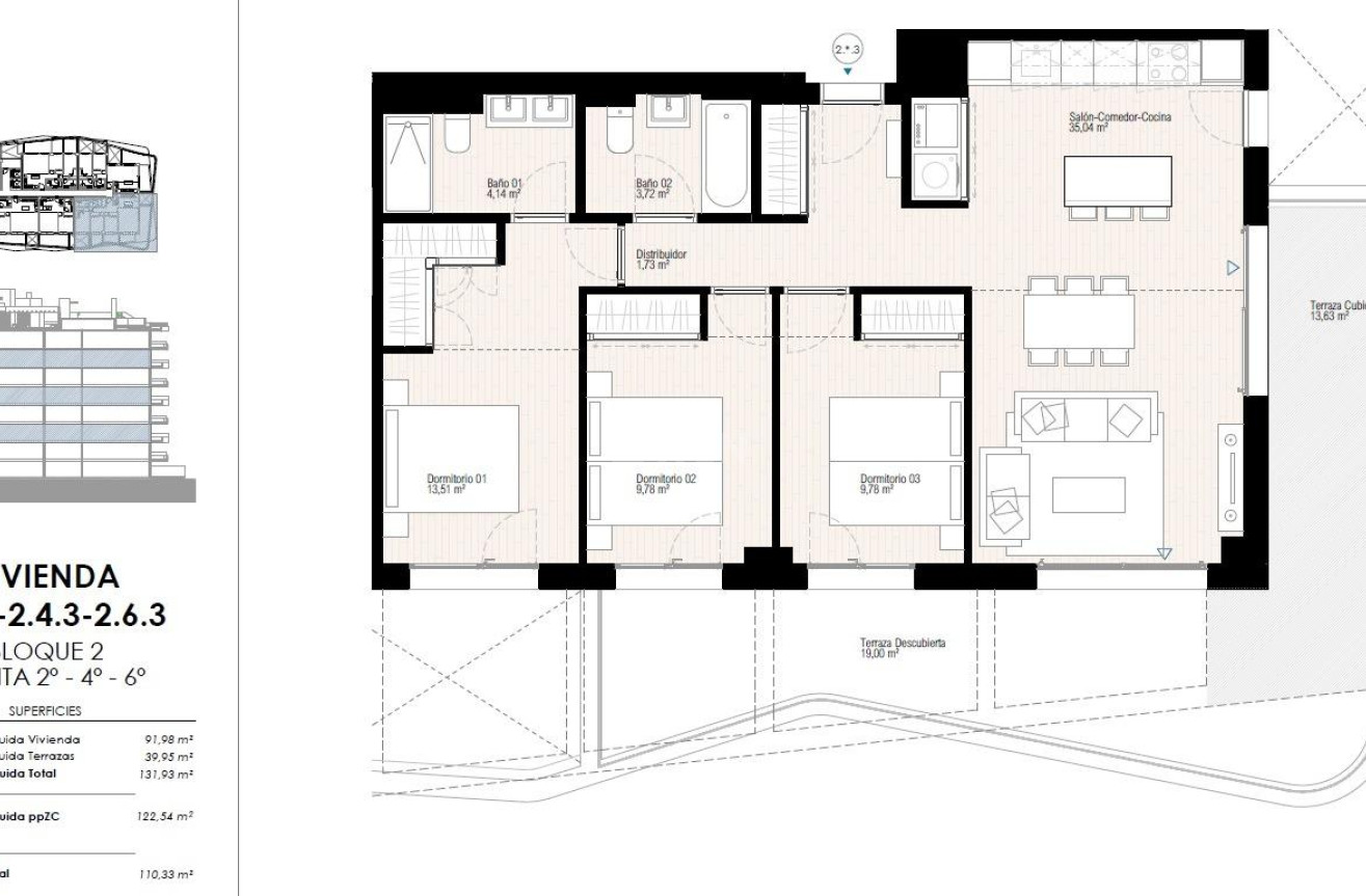 Neue Gebäude - Wohnung - Villajoyosa - Playa del Torres