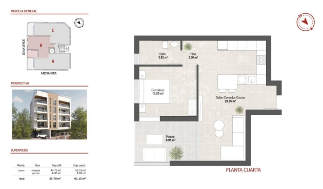 Nowy budynek - Daszek - San Pedro del Pinatar - Lo pagan