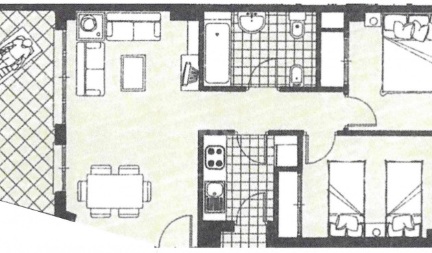 Odsprzedaż - Mieszkanie w bloku - Hacienda Riquelme Golf Resort - Inland