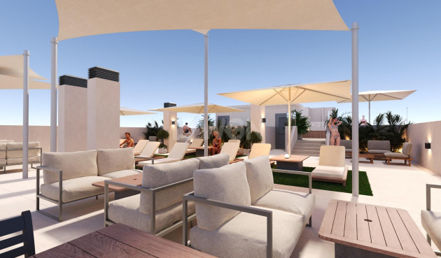 Nowy budynek - Mieszkanie w bloku - San Miguel de Salinas - Pueblo