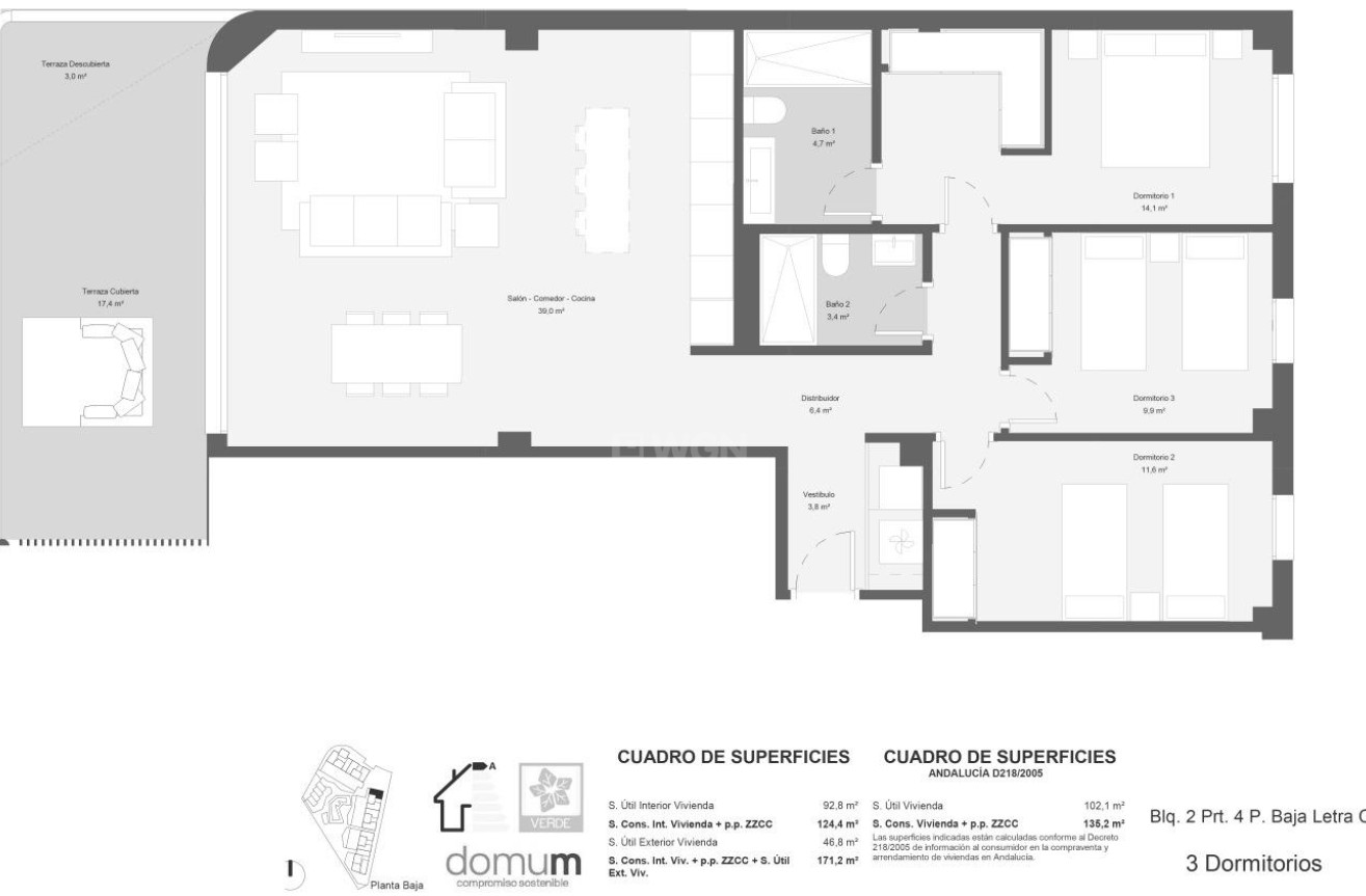 Nowy budynek - Mieszkanie w bloku - Estepona - Cancelada