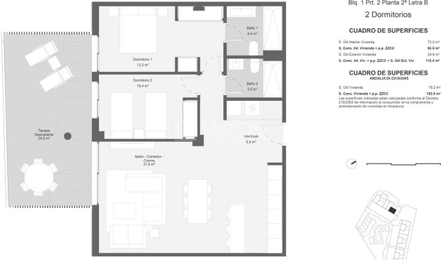 Nowy budynek - Mieszkanie w bloku - Estepona - Cancelada