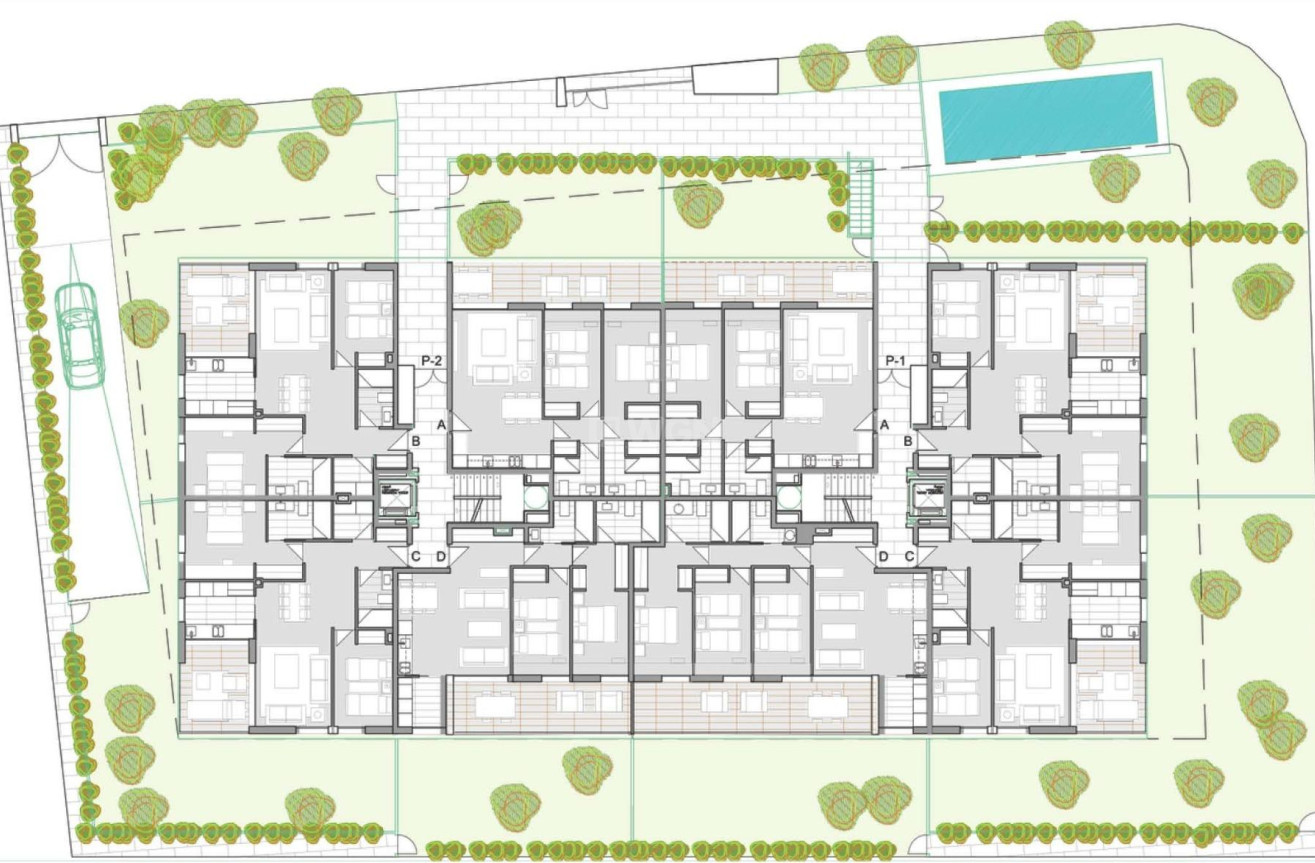Nowy budynek - Mieszkanie w bloku - Jávea Xàbia - Pueblo