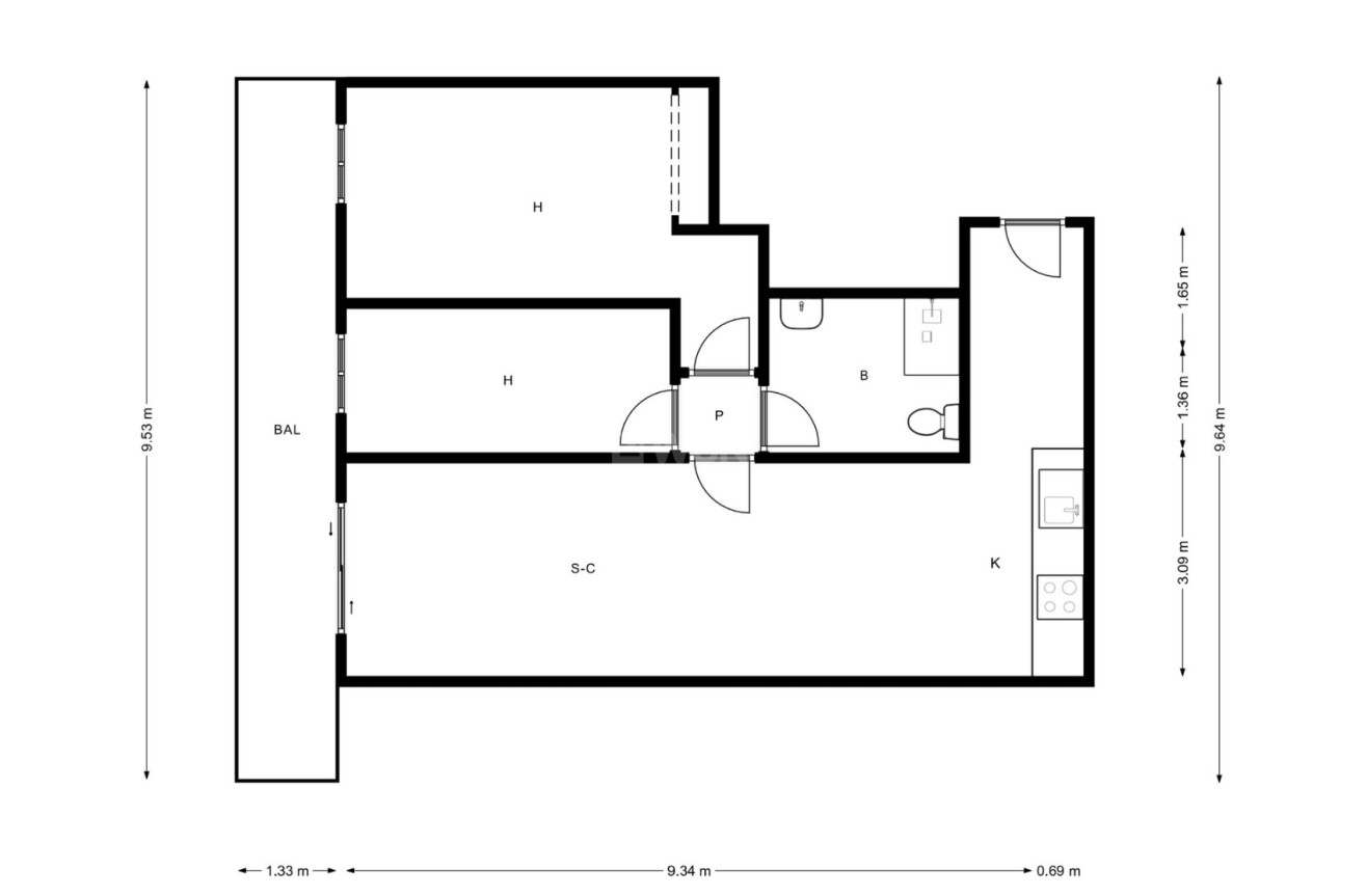 Odsprzedaż - Mieszkanie w bloku - El Campello - Costa Blanca