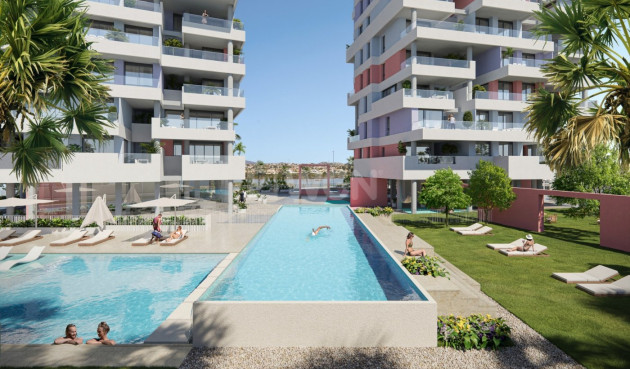 Nowy budynek - Mieszkanie w bloku - Calpe - Playa del Bol
