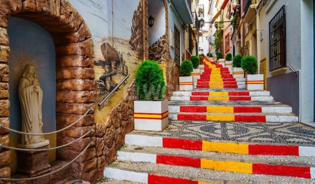 Nowy budynek - Mieszkanie w bloku - Calpe - Playa del Bol