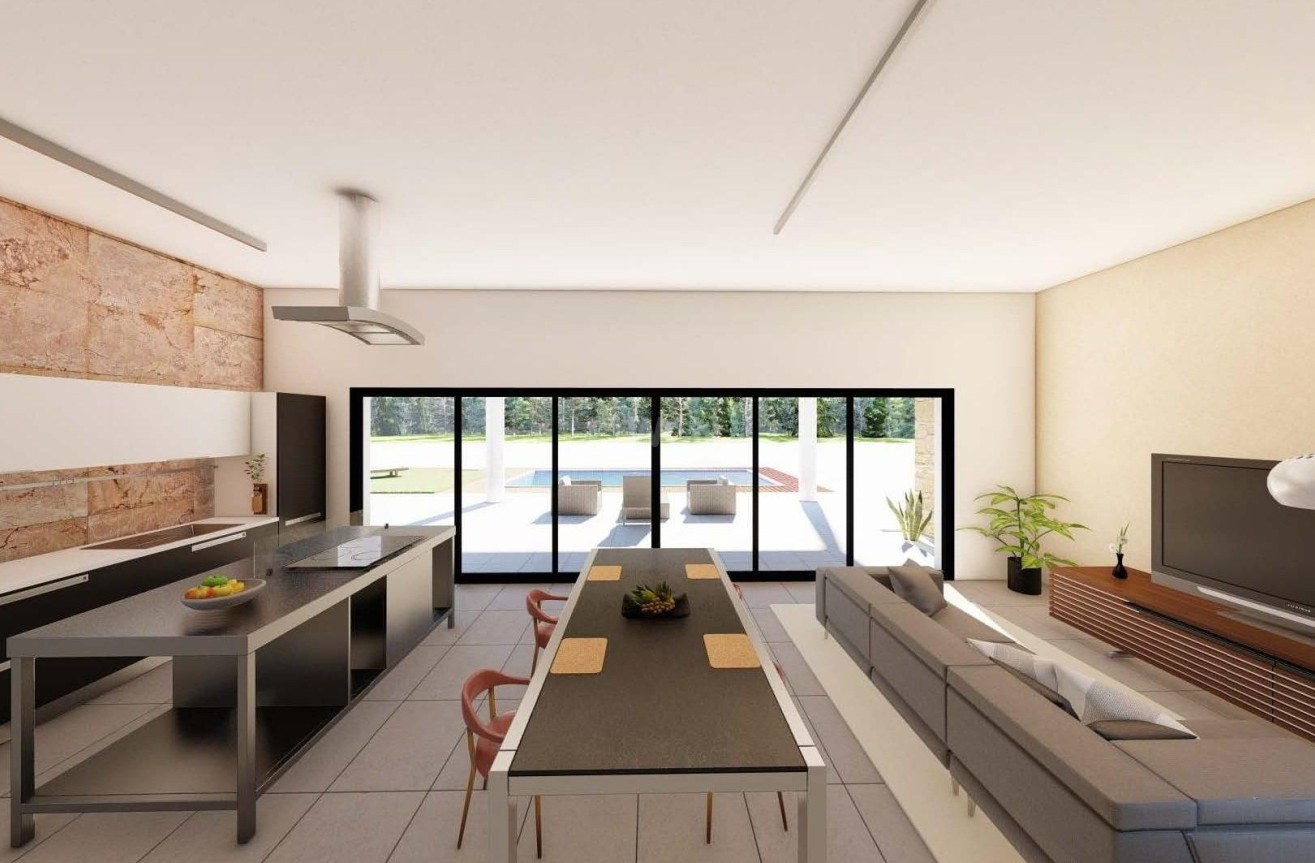 Nowy budynek - Villa - Pinoso - Campo