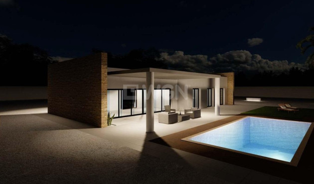 Nowy budynek - Villa - Pinoso - Campo