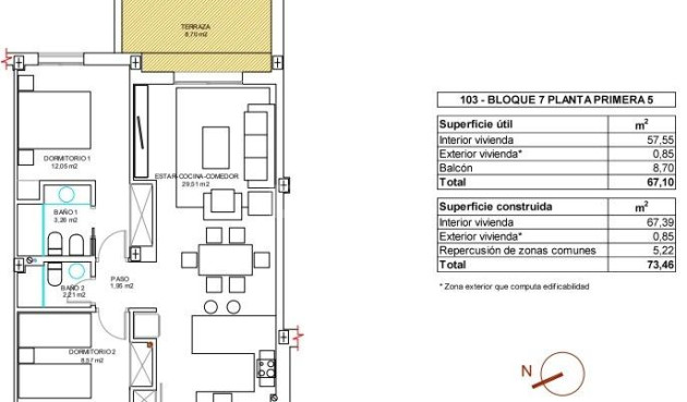 Nowy budynek - Mieszkanie w bloku - Vera - El Playazo