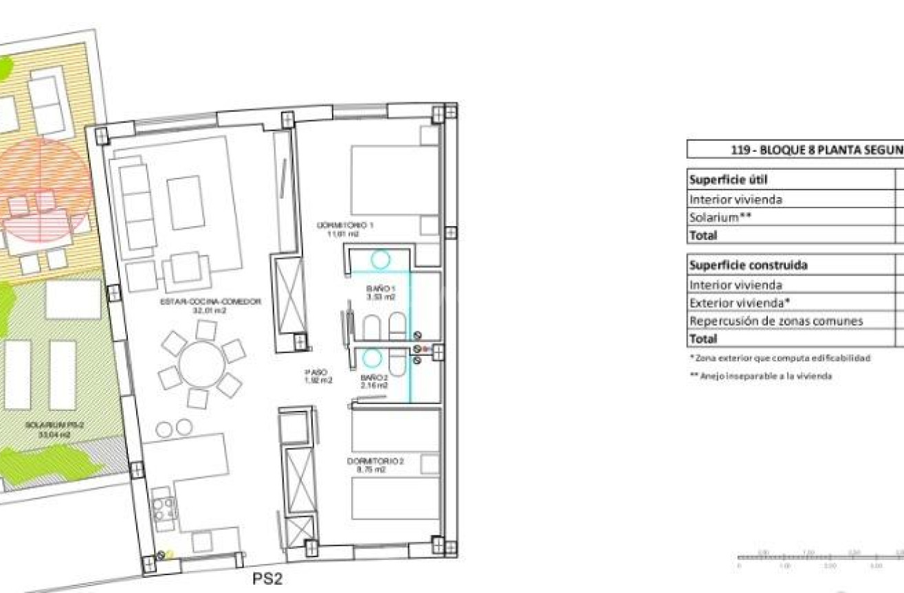 Nowy budynek - Daszek - Vera - El Playazo