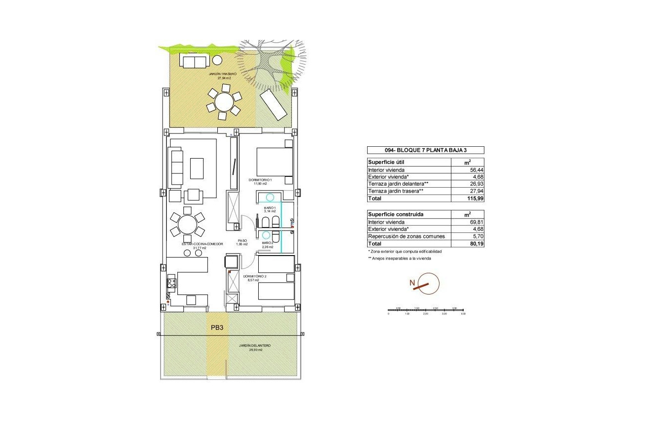 Nowy budynek - Mieszkanie w bloku - Vera - El Playazo