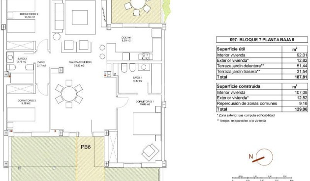 Nowy budynek - Mieszkanie w bloku - Vera - El Playazo