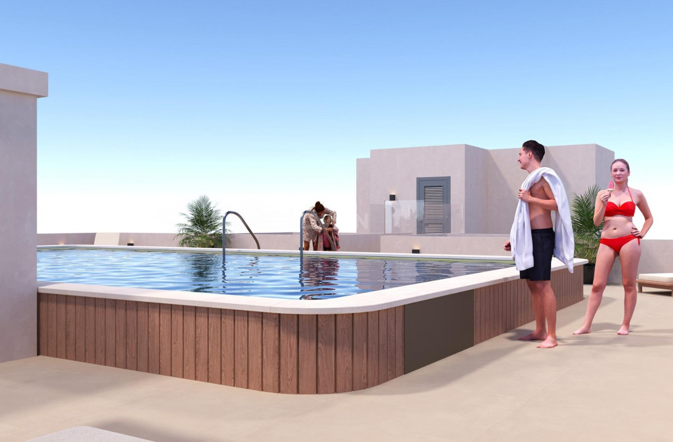 Nowy budynek - Daszek - San Miguel de Salinas - Pueblo