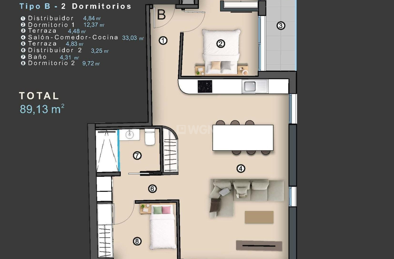 New Build - Apartment / flat - Torrevieja - Centro