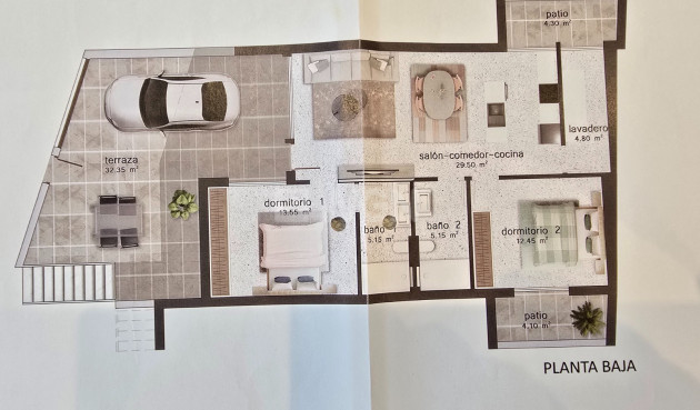 Odsprzedaż - Mieszkanie w bloku - Pilar de la Horadada - Costa Blanca